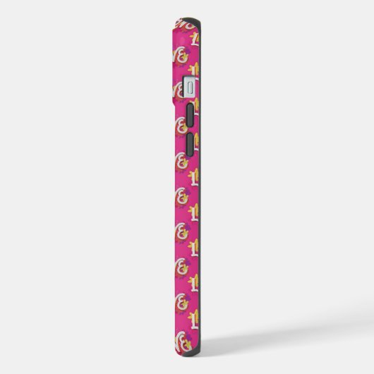 LOVE iPhoneケース iPhone 15 Plusケース (左側面)