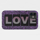 Love iPhone 5/5sケース Case-Mate iPhoneケース (裏面(横))