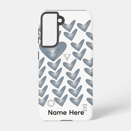 LOVE iPhone Case Samsung Galaxyケース (裏面)
