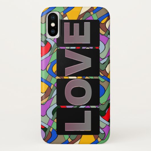 Love iPhone Xカバー Case-Mate iPhoneケース (裏面)