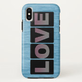 Love iPhone Xケース Case-Mate iPhoneケース (裏面)