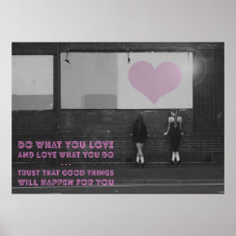 Love Irish Dance Poster - Do You Love What You Lov ポスター