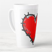 Love is  カフェラテマグ (左アングル)