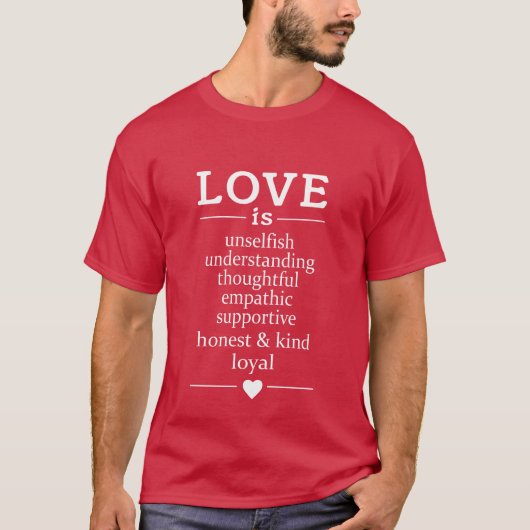 Love Is ...シャツ&ジャケット Tシャツ (正面)