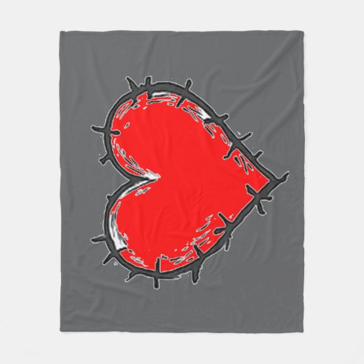 Love is フリースブランケット (正面)