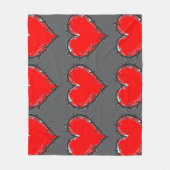 Love is フリースブランケット (正面)