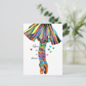 LOVE IS A DANCE ポストカード (スタンド正面)