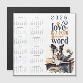 LOVE Is A Four Legged Word ドッグカレンダー