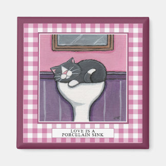 Love is a Posine Sink v.3 - Cat Magnet マグネット