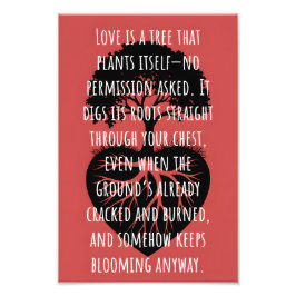 Love is a Tree フォトプリント