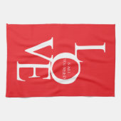 Love is all you need キッチンタオル (横)