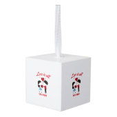 Love Is All You Need キューブオーナメント (裏面アングル)