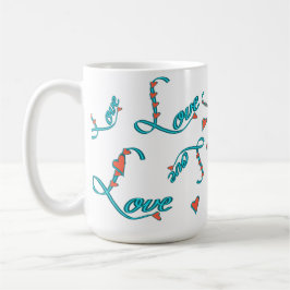 Love is all you need! コーヒーマグカップ