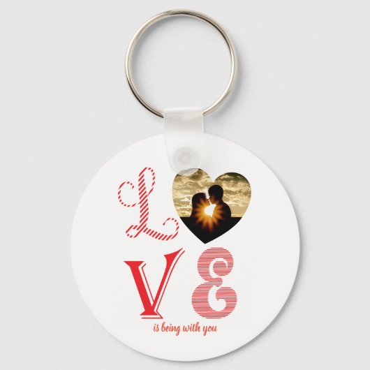 Love is all you need Family Anniversary Keychain キーホルダー (正面)