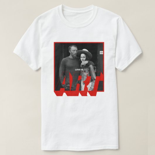 Love Is Art Tシャツ (デザイン正面)