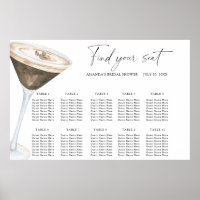 Love is brewing ウェディング席次表