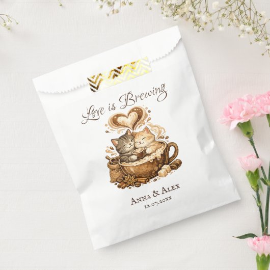 Love is Brewing フェイバーバッグ (封をした状態)