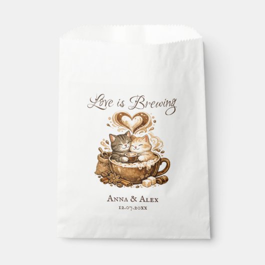 Love is Brewing フェイバーバッグ (正面)