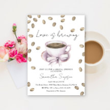 Love is brewing ブライダルシャワー