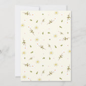 Love is Brewing Baby Shower Invitation – Coffee 招待状 (裏面)