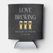 Love is Brewing Beer-Themed 缶クーラー (正面)