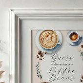 Love Is Brewing Bridal Shower Games Sign ポスター