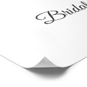Love is Brewing Butterfly Bridal Shower Tea Party ポスター (角)
