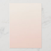 Love is Brewing Coffee Bridal Shower 招待状 (裏面)