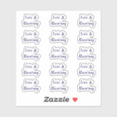 Love Is Brewing Coffee Event Wedding Bridal Shower シール (シート)