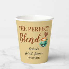 Love Is Brewing Coffee The Perfect Blend 紙コップ