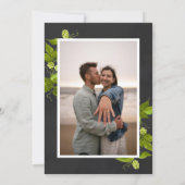 Love Is Brewing Engagement Party 招待状 (裏面)