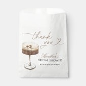 Love Is Brewing Espresso Martini Bridal Shower フェイバーバッグ (正面)