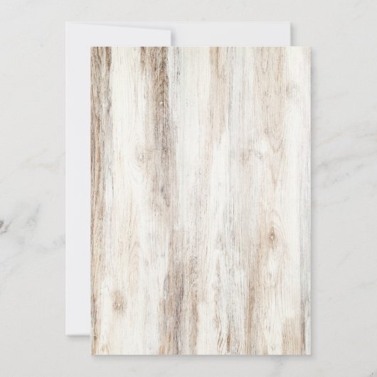 Love is Brewing Rustic Couples Bridal Shower 招待状 (裏面)