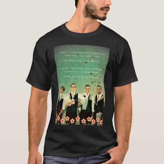 Love Is Easy - McFly スパイラルノート Tシャツ (正面)