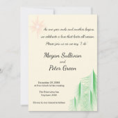 Love is Evergreen 招待状 (正面)