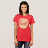 Love is extremely important! T-Shirt Tシャツ (正面フル)