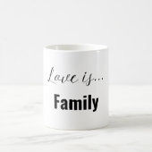 Love is...Family Mug – Rooted in Love, Bound by He コーヒーマグカップ (中央)