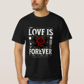 Love is forever tシャツ (正面)