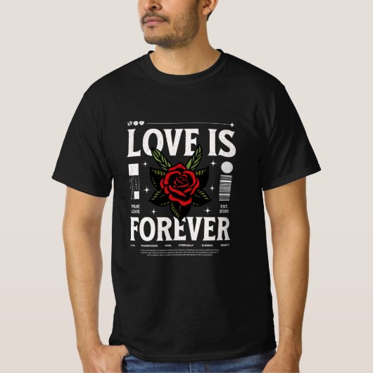 Love is forever tシャツ (正面)