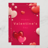 Love Is Found in Small Gestures,Valentine Day Card シーズンカード (正面/裏面)