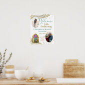 Love is Golden 50th Anniversary Welcome with Photo ポスター (キッチン)