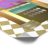 Love is Golden 50th Anniversary Welcome with Photo ポスター (角)