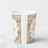 Love is in Bloom Boho Wildflower Bridal Shower 紙コップ (右)