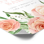 Love Is In Bloom Flower Bar Station Sign ポスター (角)