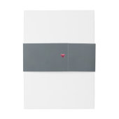 Love is in Bloom Pink Roses Wedding  招待状ベリーバンド (裏面例)