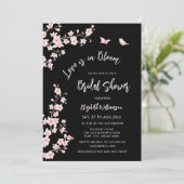 Love Is In Bloom | QR Code Registry Bridal Shower 招待状 (スタンド正面)