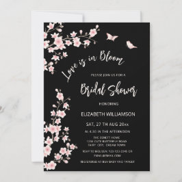 Love Is In Bloom | QR Code Registry Bridal Shower 招待状