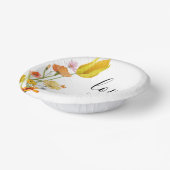 Love is in Bloom Spring Wildflower Bridal Shower ペーパーボウル (傾斜あり)