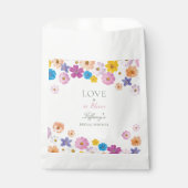 Love is in Bloom Wildflower Garden Bridal Shower フェイバーバッグ (正面)