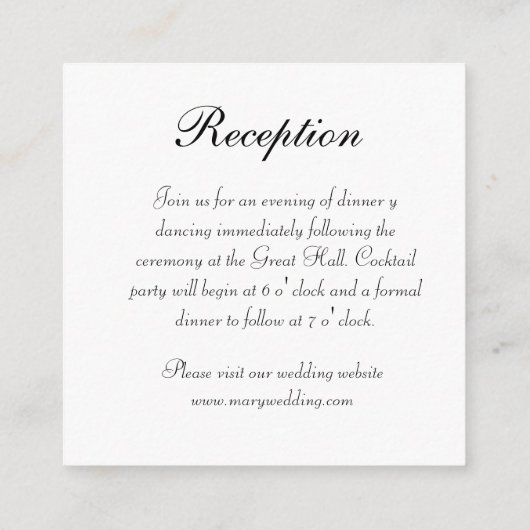 love is in the air エンクロージャーカード (裏面)